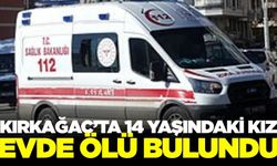 Manisa'da  14 Yaşındaki Kız Çocuğu Ölü Bulundu