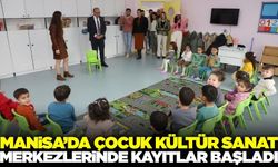 Manisa'da çocuk kültür sanat merkezlerinde kış dönemi kayıtları başladı