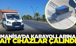 Manisa'da değeri 60 bin TL olan cihazlar çalındı