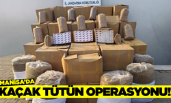 Manisa'da dev operasyon: Çok miktarda kaçak tütün ve boş makaron ele geçirildi