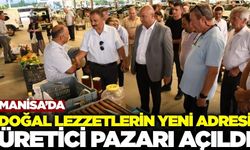 Dalından sofralara: Manisa'da 'Üretici Pazarı' açıldı