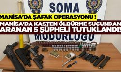 Manisa Emniyetinden Büyük Operasyon: "Kasten Öldürme" Suçundan Aranan Şahıslar Yakalandı