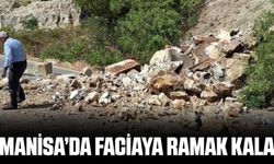 Manisa'da yürekleri ağza getiren olay