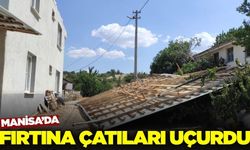 Manisa'da fırtına etkili oldu