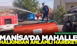 Manisa'da halk kendi önlemini kendi aldı!