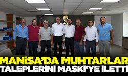 Manisalı muhtarlar MASKİ'ye taleplerini iletti
