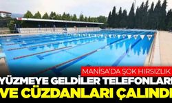 Manisa'da Olimpik Yüzme Havuzu Soyunma Odasında Hırsızlık