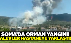 Soma'da Orman Yangını: Havadan ve Karadan Müdahale Sürüyor