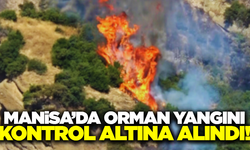 Manisa'da orman yangını kontrol altına alındı