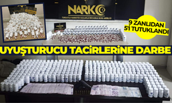 Manisa'da Uyuşturucu Operasyonu! 9 Zanlıdan 5'i Tutuklandı