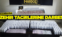 Manisa'da uyuşturucu tacirlerine ağır darbe: 8 kişi tutuklandı!