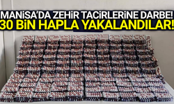 Manisa'da uyuşturucu tacirlerine darbe! 2 kişi tutuklandı