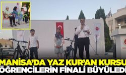 Manisa'da yaz Kur'an kurslarına görkemli kapanış