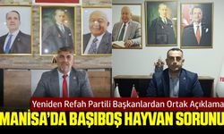 Manisa'da Yeniden Refah Partili başkanlardan başıboş hayvan sorununa ilişkin açıklama
