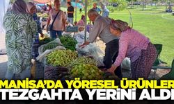 Manisa'da yöresel ürünler pazara açıldı