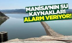 Manisa'daki su seviyeleri kritik noktalarda