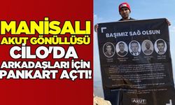 Manisa'dan anlamlı tırmanış: Cilo Dağı'nda Şehitler anıldı!