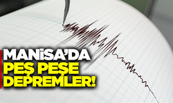 Manisalılar güne depremle uyandı!