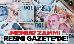 Memur zammı Resmi Gazete'de!