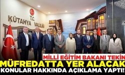 Milli Eğitim Bakanı Yusuf Tekin, Kütahya'da!