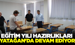 Müdür Çay okulları inceledi