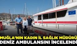 Muğla İl Sağlık Müdürü, Bodrum'da sağlık hizmetlerini inceledi!