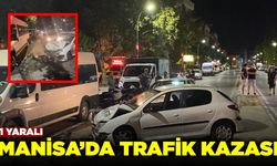 Turgutlu’da Trafik Kazası: Üç Araç Hasar Gördü, 1 Kişi Yaralandı