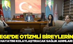 Ege'de Ulusal Otizm Konfederasyonu'ndan anlamlı ziyaret