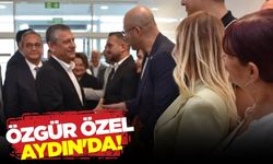 Özgür Özel, Aydın'da!