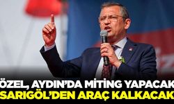 Özel, Aydın'da miting yapacak! Sarıgöllülerde gidiyor