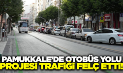 Pamukkale'de Otobüs Yolu projesine şikayetler çığ gibi büyüyor