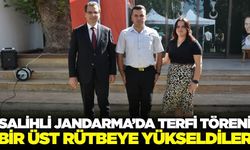 Salihli Jandarma'da Terfi Töreni