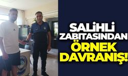 Salihli'de zabıtadan örnek davranış: Kaybedilen cüzdan sahibine ulaştırıldı