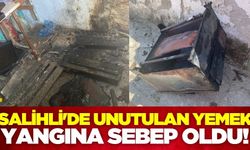 Salihli'de yangın alarmı!
