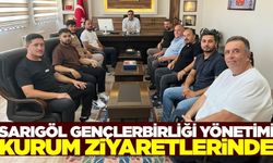 Sarıgöl Gençlerbirliği Belediyespor kurum ziyaretlerinde