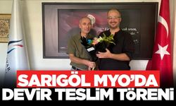 Sarıgöl MYO’da nöbet değişimi