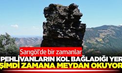 Sarıgöl'de Doğanın ve Tarihin Sessiz Tanığı: Sivri Balık Kayası