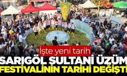 Sarıgöl'de festival tarihi değişti