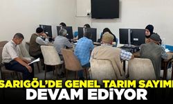 Sarıgöl'de Genel Tarım Sayımı Devam Ediyor
