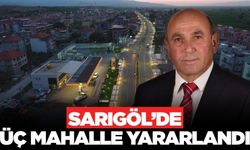 Sarıgöl'de üç mahalleye destek!