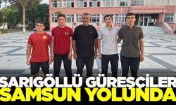 Sarıgöl’den Samsun’a yolculuk başladı