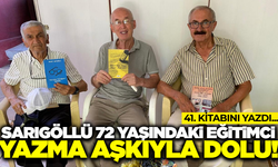 Sarıgöllü 72'lik eğitimcinin kaleminden 41 kitap