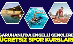 Saruhanlı Belediyesi'nden engelli gençlere ücretsiz spor kursları