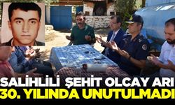 Salihlili Şehit Olcay Arı, unutulmadı!