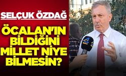 Selçuk Özdağ, "Gizli Kapaklı İşlere Hayır"