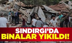 Sındırgı'da deprem nedeniyle 10’dan fazla bina yıkıldı