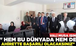 Ege'de 'Örgün Eğitimle Hafızlık Projesi'