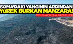 Soma'daki yangından acı manzara: Soğutma çalışmaları devam ediyor
