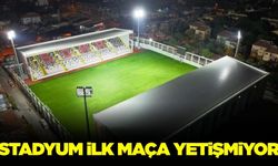 Somaspor ilk maçına yeni stadında çıkamıyor