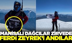 Spil Dağcıları, Kazbek zirvesinde Başkan Zeyrek’i andı